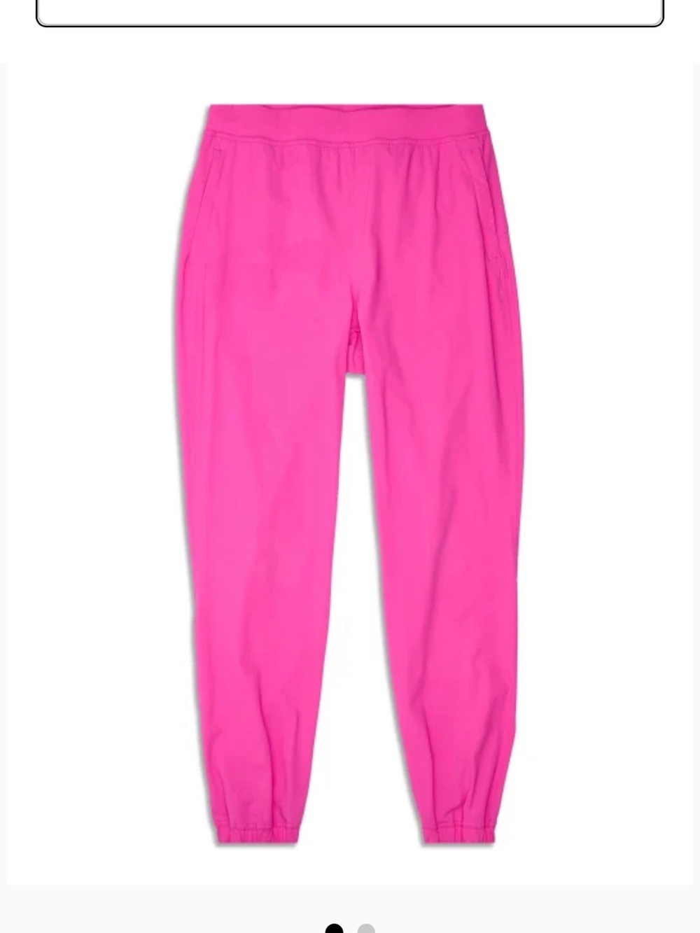 Lulu's Bright Hot Pink Jogger Pants